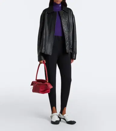 Loewe Oversized leather jacket | Thumbnail 7 Loewe Oversized leather jacket | Thumbnail 7