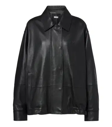 Loewe Oversized leather jacket | Thumbnail 1 Loewe Oversized leather jacket | Thumbnail 1