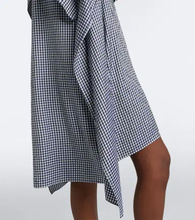 Loewe Gingham silk shirt dress | Thumbnail 2 Loewe Gingham silk shirt dress | Thumbnail 2