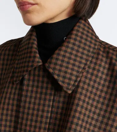 Loewe Checked wool blouson jacket | Thumbnail 3 Loewe Checked wool blouson jacket | Thumbnail 3