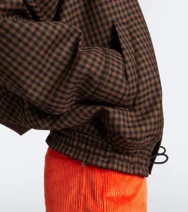 Loewe Checked wool blouson jacket | Thumbnail 5 Loewe Checked wool blouson jacket | Thumbnail 5