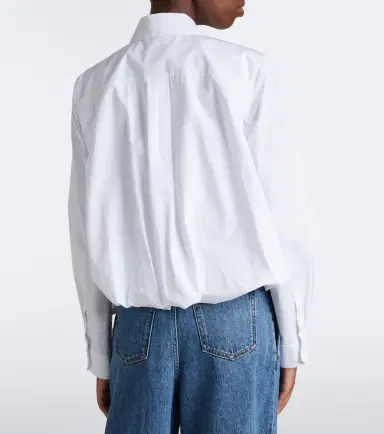 Loewe Cropped cotton poplin shirt | Thumbnail 5 Loewe Cropped cotton poplin shirt | Thumbnail 5