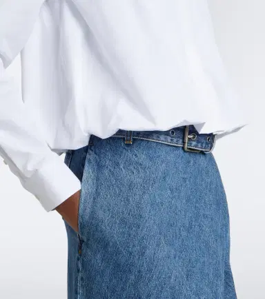 Loewe Cropped cotton poplin shirt | Thumbnail 6 Loewe Cropped cotton poplin shirt | Thumbnail 6