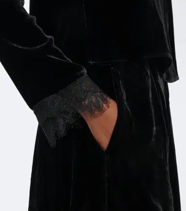 Ganni Lace-trimmed top | Thumbnail 5