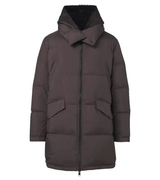 Yves Salomon Shearling-trimmed down coat