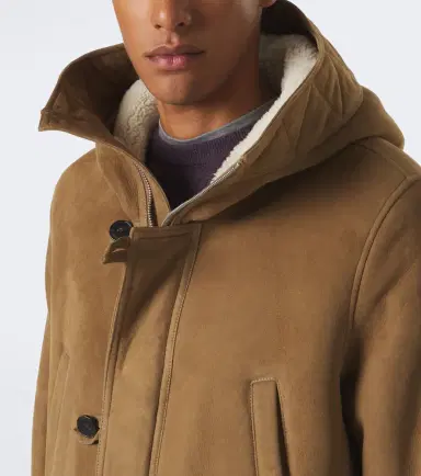 Yves Salomon Hooded shearling-lined suede parka | Thumbnail 6 Yves Salomon Hooded shearling-lined suede parka | Thumbnail 6