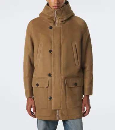 Yves Salomon Hooded shearling-lined suede parka | Thumbnail 7 Yves Salomon Hooded shearling-lined suede parka | Thumbnail 7