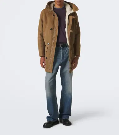 Yves Salomon Hooded shearling-lined suede parka | Thumbnail 8 Yves Salomon Hooded shearling-lined suede parka | Thumbnail 8