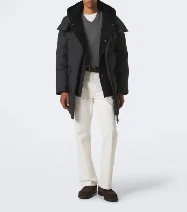 Yves Salomon Shearling-trimmed down coat | Thumbnail 5 Yves Salomon Shearling-trimmed down coat | Thumbnail 5