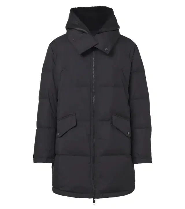 Yves Salomon Shearling-trimmed down coat