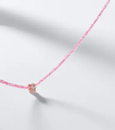 Suzanne Kalan Infinite 18kt rose gold beaded necklace with spinels and diamonds | Thumbnail 6 Suzanne Kalan Infinite 18kt rose gold beaded necklace with spinels and diamonds | Thumbnail 6