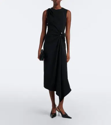 Veronica Beard Freja embellished midi dress | Thumbnail 5