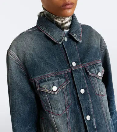 Acne Studios Re-Edition faded denim jacket | Thumbnail 5