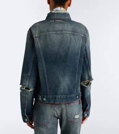 Acne Studios Re-Edition faded denim jacket | Thumbnail 7