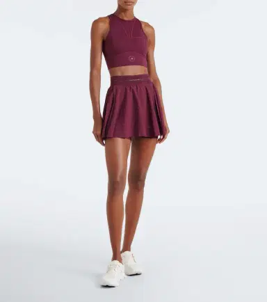 adidas by Stella McCartney Technical tennis skirt | Thumbnail 4 adidas by Stella McCartney Technical tennis skirt | Thumbnail 4