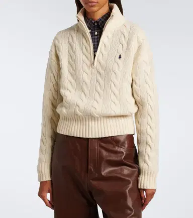 Polo Ralph Lauren Cable-knit wool and cashmere sweater | Thumbnail 6