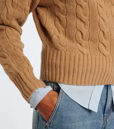 Polo Ralph Lauren Cable-knit wool and cashmere sweater | Thumbnail 3