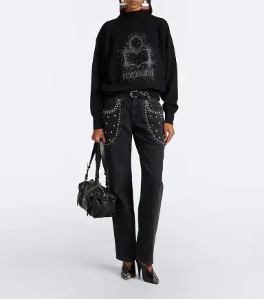 Marant Étoile Moby sequined cotton-blend sweatshirt | Thumbnail 6 Marant Étoile Moby sequined cotton-blend sweatshirt | Thumbnail 6