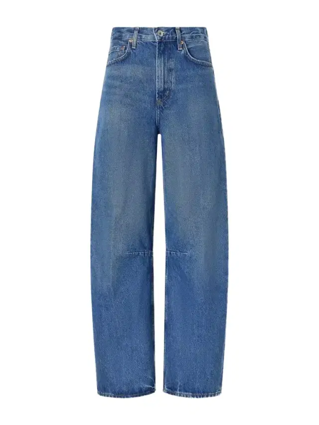 Citizens of Humanity Miro Long Regenerative Cotton Wide-leg Jeans