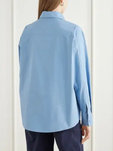 STILL HERE Madison Cotton-poplin Shirt | Thumbnail 4 STILL HERE Madison Cotton-poplin Shirt | Thumbnail 4
