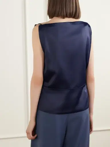 Co Paneled Satin Tank | Thumbnail 3