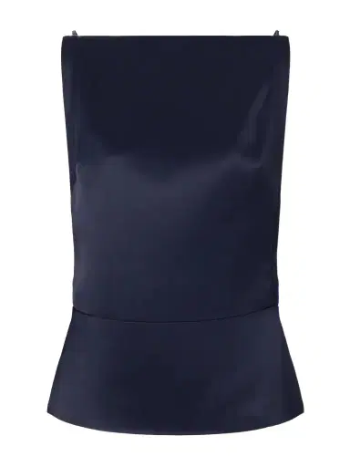 Co Paneled Satin Tank | Thumbnail 1