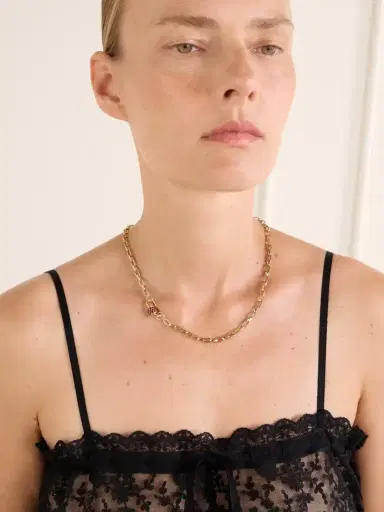 Marla Aaron Biker 14-karat Gold Chain Necklace | Thumbnail 2 Marla Aaron Biker 14-karat Gold Chain Necklace | Thumbnail 2