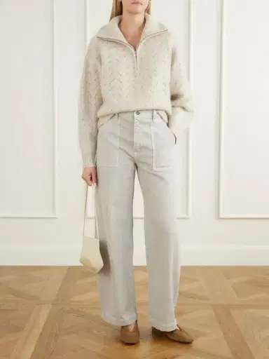 Frame The Airy Wool And Cashmere-blend Cardigan | Thumbnail 2 Frame The Airy Wool And Cashmere-blend Cardigan | Thumbnail 2