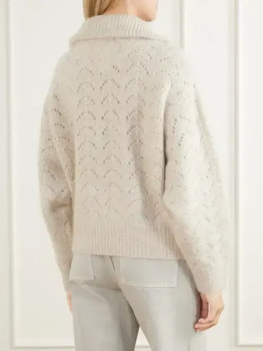 Frame The Airy Wool And Cashmere-blend Cardigan | Thumbnail 4 Frame The Airy Wool And Cashmere-blend Cardigan | Thumbnail 4