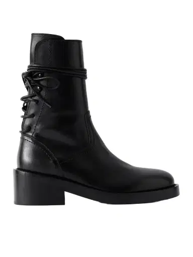 Ann Demeulemeester Henrica Leather Ankle Boots | Thumbnail 1