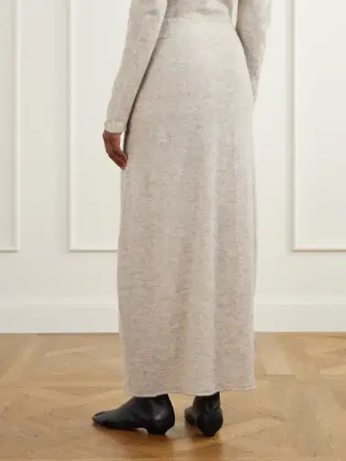 Lauren Manoogian Bottle Alpaca-blend Midi Skirt | Thumbnail 4