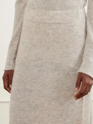Lauren Manoogian Bottle Alpaca-blend Midi Skirt | Thumbnail 5