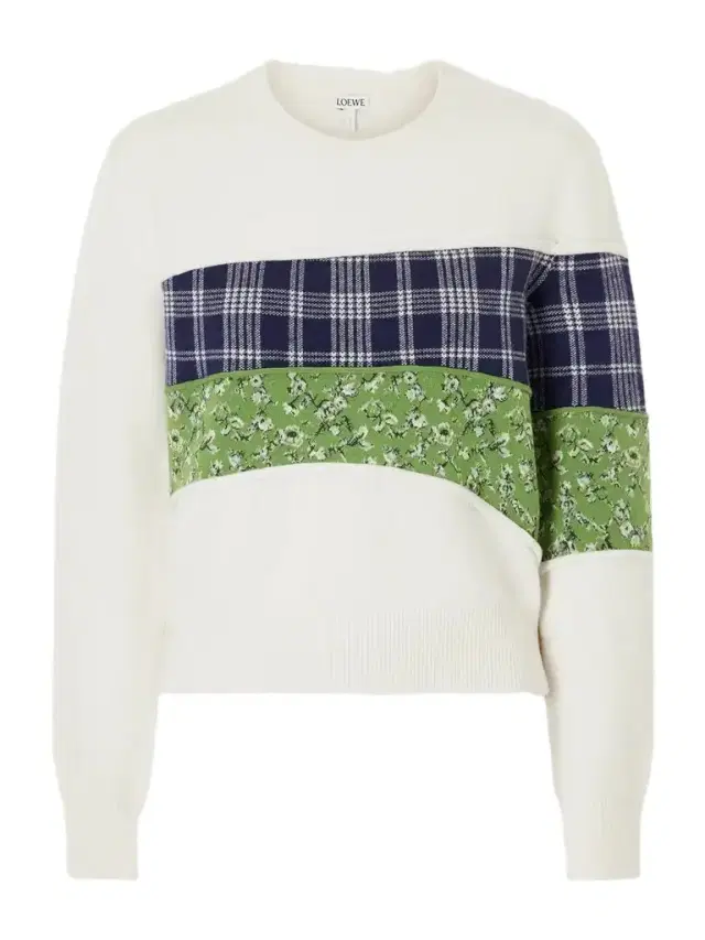 Embroidered Wool-blend Sweater