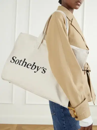 Frame + Sotheby's Printed Canvas Tote | Thumbnail 2