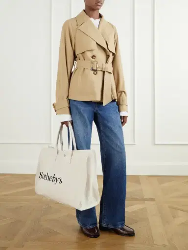 Frame + Sotheby's Printed Canvas Tote | Thumbnail 3