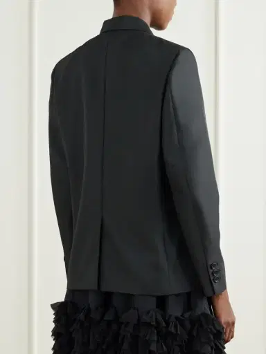 Comme des Garçons Floral-appliquéd Twill Jacket | Thumbnail 3