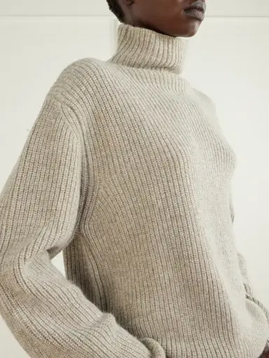 Lemaire Ribbed Alpaca And Yak-blend Sweater | Thumbnail 5 Lemaire Ribbed Alpaca And Yak-blend Sweater | Thumbnail 5