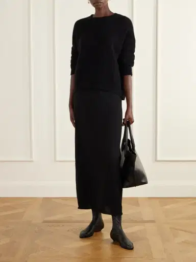 Lauren Manoogian Bottle Alpaca-blend Midi Skirt | Thumbnail 2