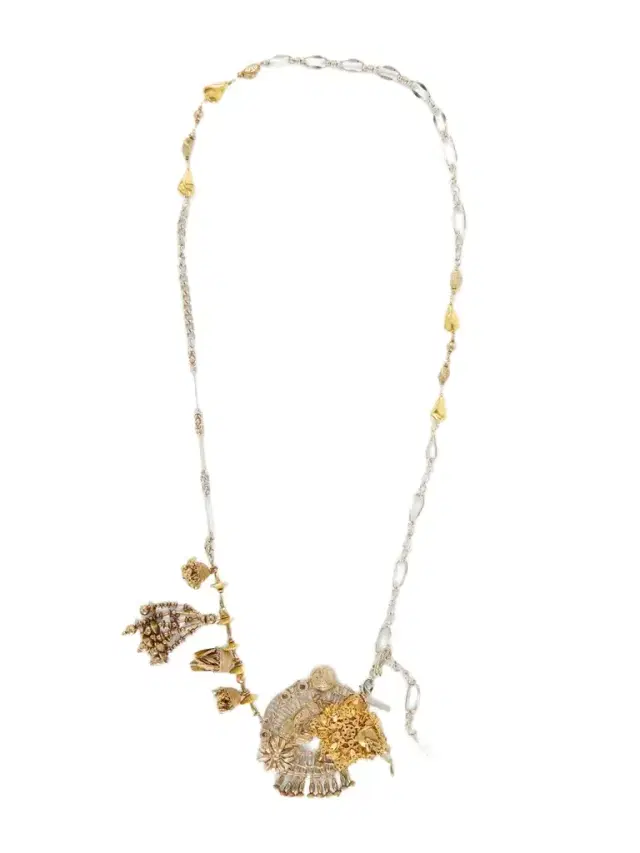 Dries Van Noten Embellished Gold-tone Necklace