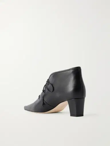 Manolo Blahnik Fuxa 50 Leather Ankle Boots | Thumbnail 3 Manolo Blahnik Fuxa 50 Leather Ankle Boots | Thumbnail 3