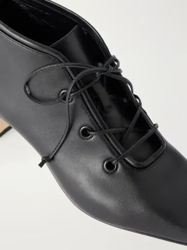 Manolo Blahnik Fuxa 50 Leather Ankle Boots | Thumbnail 5 Manolo Blahnik Fuxa 50 Leather Ankle Boots | Thumbnail 5