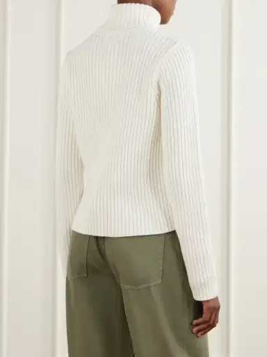 STILL HERE Miller Ribbed Cotton Turtleneck Sweater | Thumbnail 4