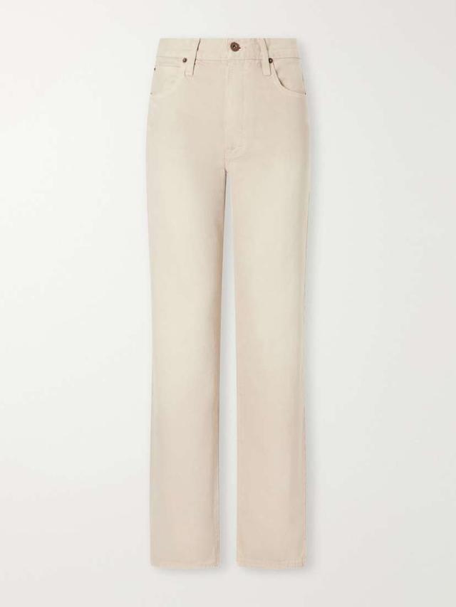 SLVRLAKE Kendra High-rise Straight-leg Jeans
