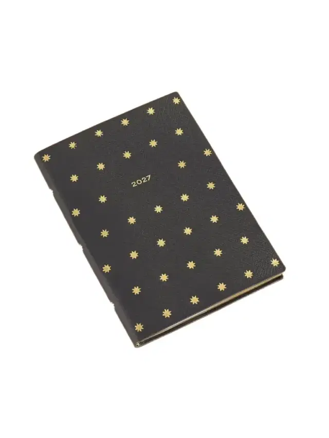 Smythson Soho 2027 Panama Textured-leather Diary