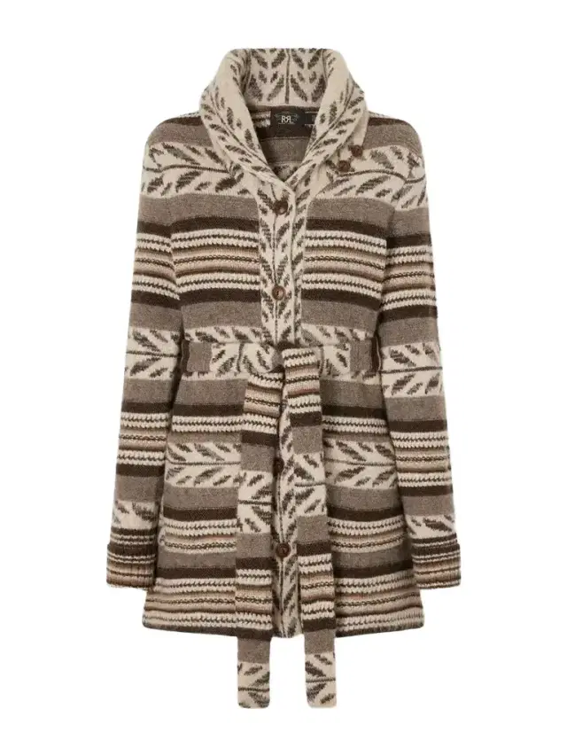RRL Rory Belted Alpaca-blend Cardigan