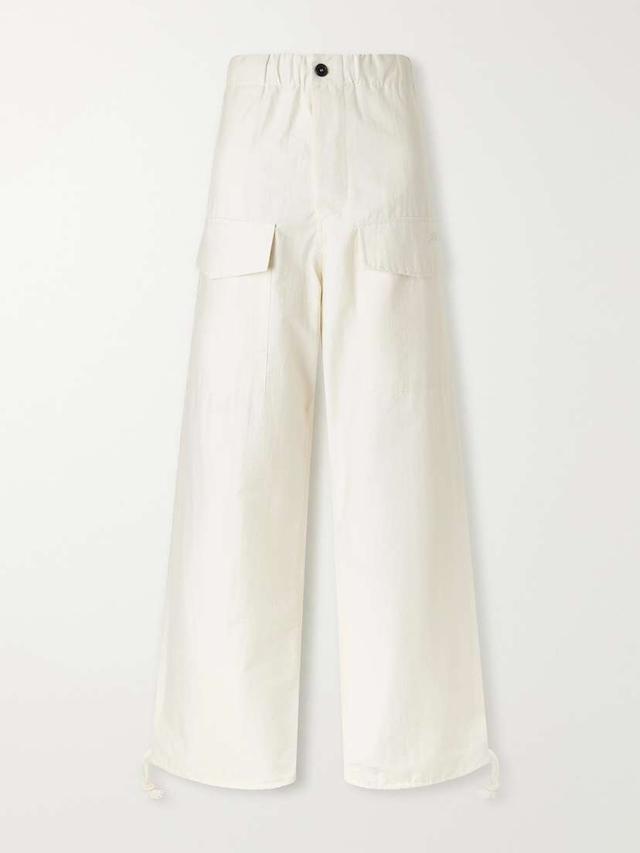 JW Anderson Cotton-blend Gabardine Track Pants