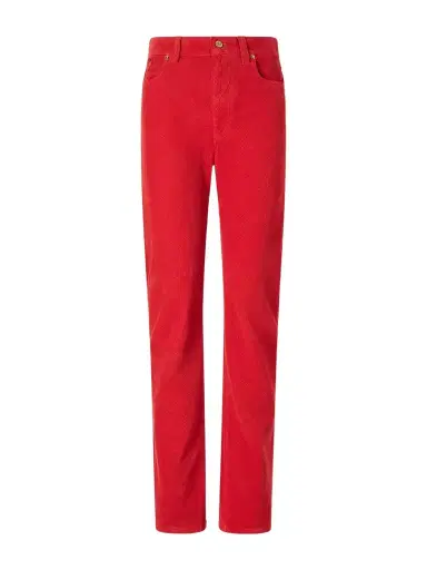 Versace Cotton-corduroy Straight-leg Pants | Thumbnail 1 Versace Cotton-corduroy Straight-leg Pants | Thumbnail 1