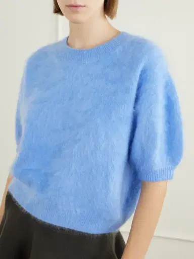 Lisa Yang Juniper Brushed Cashmere Sweater | Thumbnail 4 Lisa Yang Juniper Brushed Cashmere Sweater | Thumbnail 4