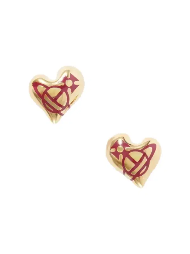 Vivienne Westwood Larissa Gold-tone Enamel Earrings
