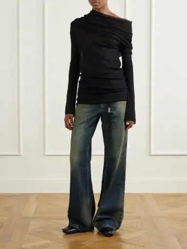 Ann Demeulemeester Zoey Leather Ballet Flats | Thumbnail 4 Ann Demeulemeester Zoey Leather Ballet Flats | Thumbnail 4